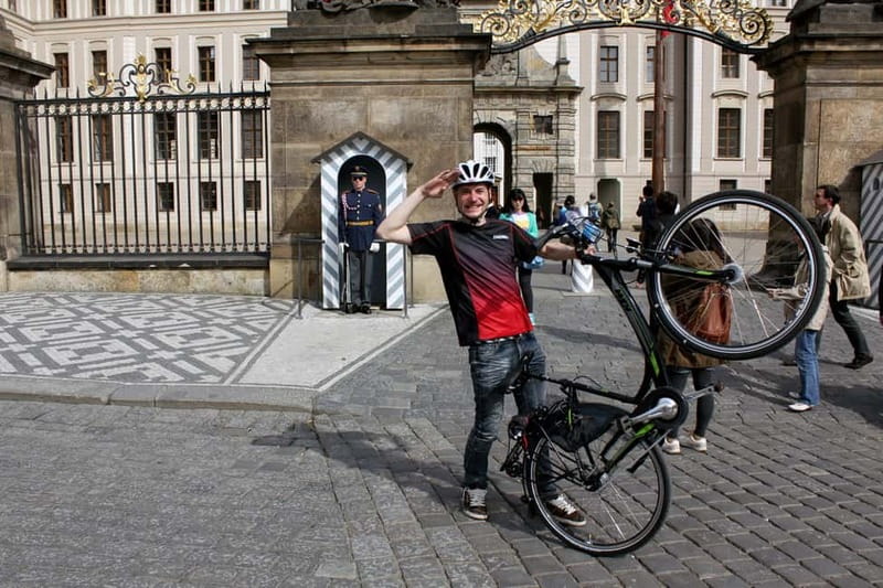 Prague: Small Group or Private Bike City Tour - From Štvanice Island to Letná Park