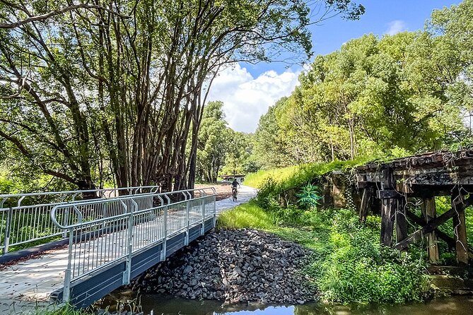 Premium E Bike Hire at the Northern Rivers Rail Trail - Starting in Mooball with the right gear