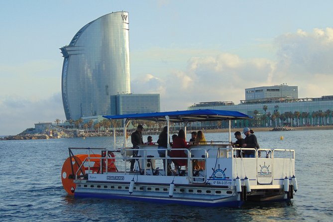 Private Boat rental - Pedal Cruises Barcelona - Cycle Boat - What the 90-minute route feels like