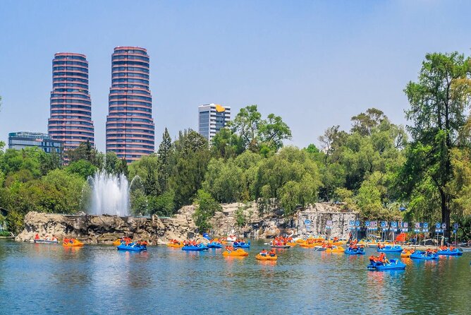 Private Chapultepec Park by Bike Guided Tour - The Canadian Totem and international Chapultepec