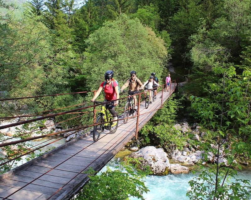 Private E-bike tour Soča valley: The ultimate explorer - Why an e-bike is the right way to see the upper Soča Valley