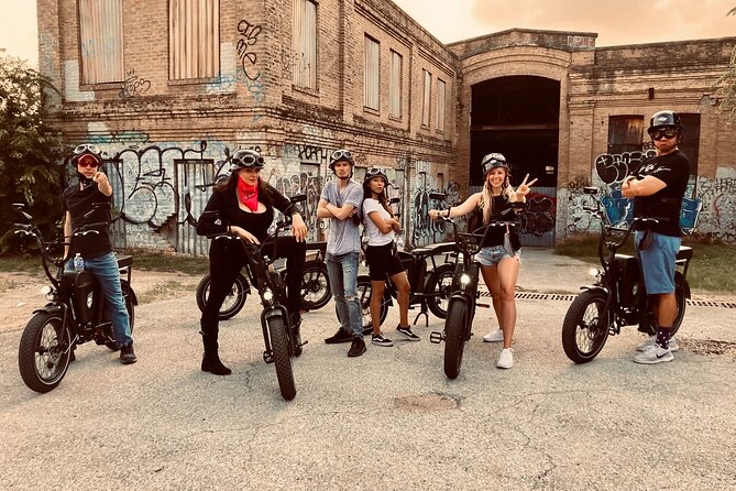 Private Group - Biker Gang E-Bike Tour of Austin - South Congress, Stevie Ray Vaughan, and the bat bridge