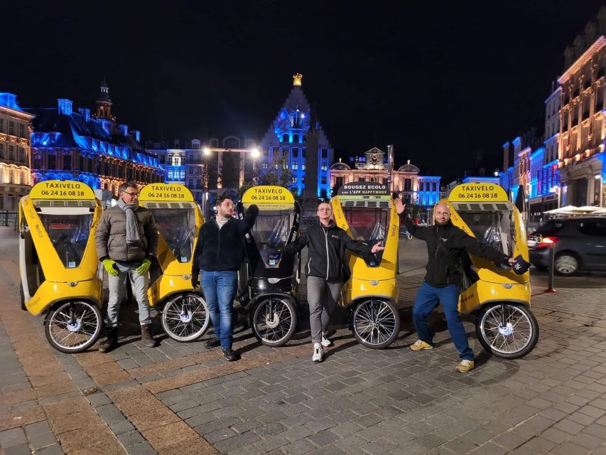 Private guided tour by electric bike taxi - The Palais des Beaux-Arts and Lille baths