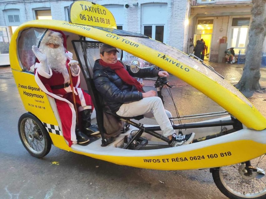 Private guided tour by electric bike taxi - Grand Place and the theater square