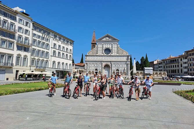 Private Highlights of Florence Bike Tour - Piazza della Repubblica and the changing city