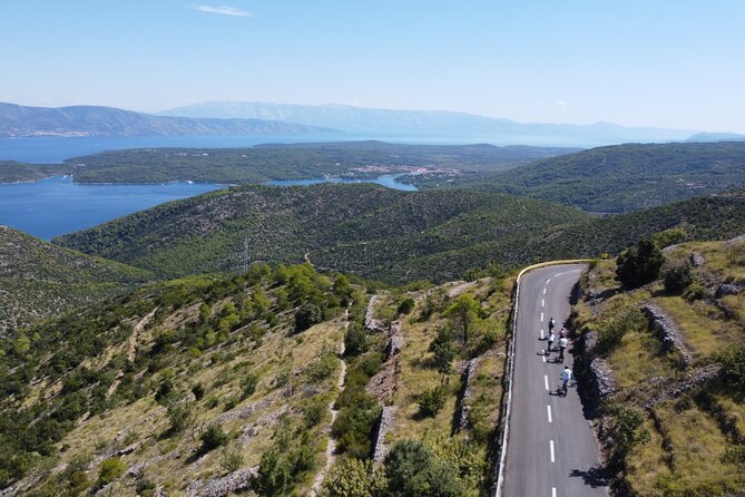 Private Hvar Island E-Bike Tour (Self Guided) - Leaving Hvar Town for the island hills
