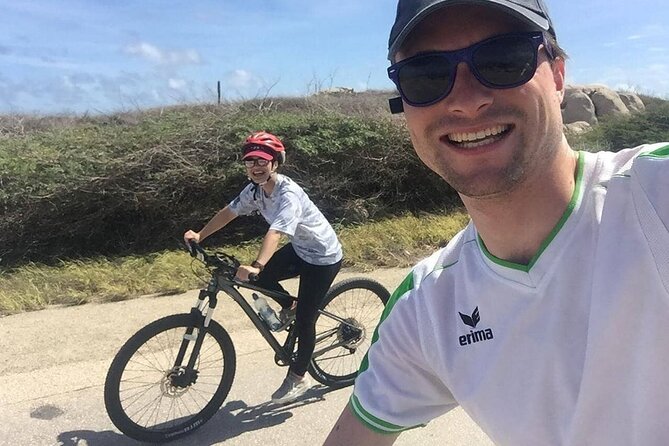 Private Mountain Bike Tour in Aruba - The California Lighthouse and Aruba’s rough coast