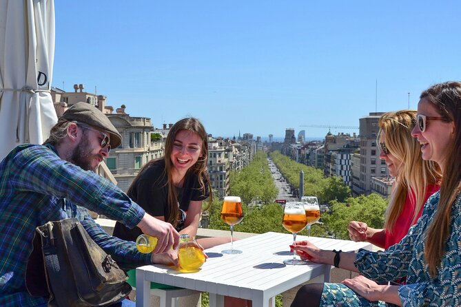 Private Ultimate Gaudi Legacy ebike Tour with Park Güell - A rooftop pause at Alaire