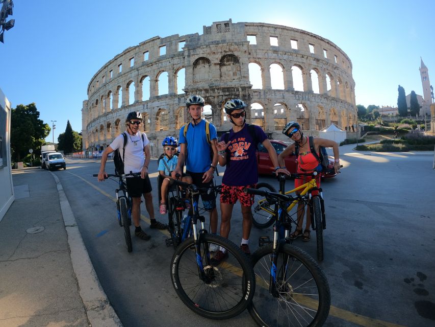 Pula: Bike Tour of Ancient Pula & Aquatic Adventures - Practical tips for a smoother outing