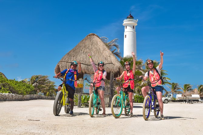 Punta Sur Eco Beach Park Electric Bike Tour in Cozumel - Snorkeling, guacamole, and Anemona del Mar