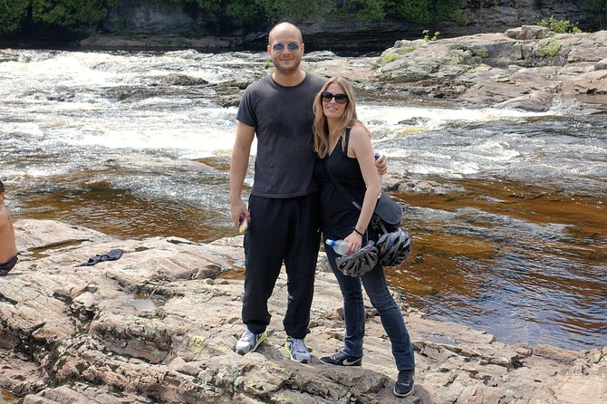 Quebec City : Bike Excursion to Montmorency Falls - Arriving at Parc de la Chute-Montmorency