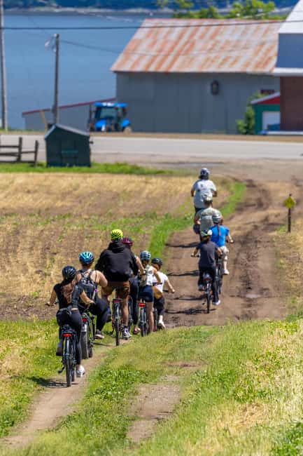 Quebec City: Ile d'Orléans Guided E-Bike Tour with Tastings - The Porteous manor and a glimpse of island life