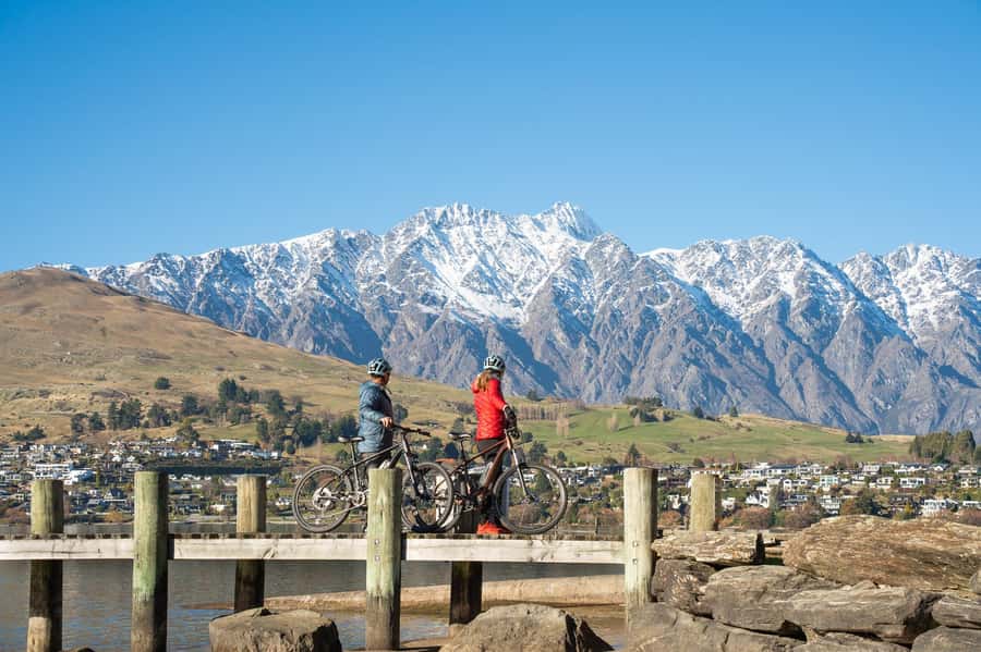 Queenstown: E-bike Hire on the Queenstown Trail - Riding off-road instead of beside traffic