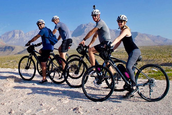 Red Rock Canyon Self-Guided Electric Bike Tour - Riding the four-mile approach
