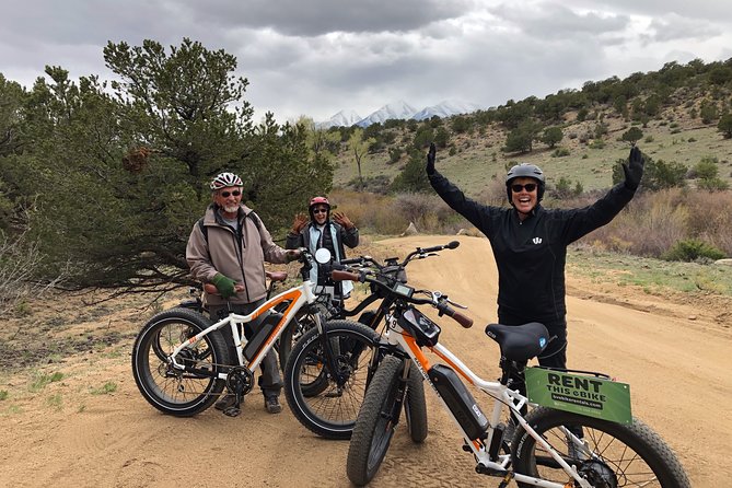 Rent an E-Bike and experience a fun, new way to explore Buena Vista, CO! - Learning the e-bike before the countryside ride