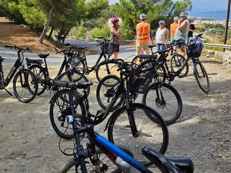 Rethymno: Guided e-Bike Tour on Mili Gorge and Soft Drinks - Chromonastiri, the café break, and the Military Museum
