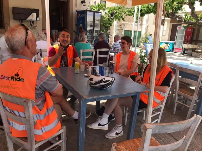 Rethymno: Guided e-Bike Tour on Mili Gorge and Soft Drinks - Roussospiti, the balcony above Rethymno