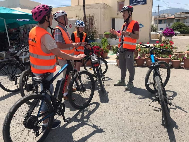 Rethymno: Guided e-Bike Tour on Mili Gorge and Soft Drinks - Halevi Monastery and the first change of scenery