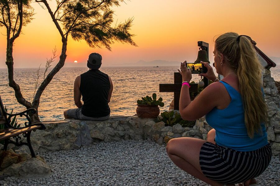 Rhodes: E-bike Highlights Sunset or Morning Photo Tour - Monte Smith and the Acropolis of Rhodes