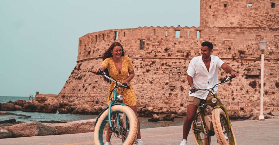 Rhodes: eBike Highlights Tour w/ Personal Photographer - Why an e-bike works well in Rhodes Town