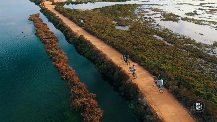 Ria Formosa: Guided Bike Tour (3h), Início na Quinta do Lago - What the guide adds to the ride