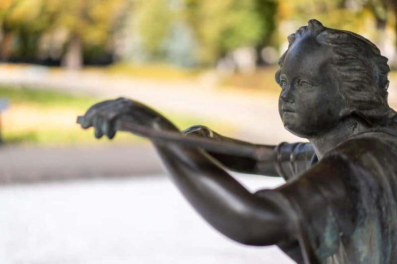 Riga Explorer Bike Tour - The Great Cemetery, part park and part graveyard