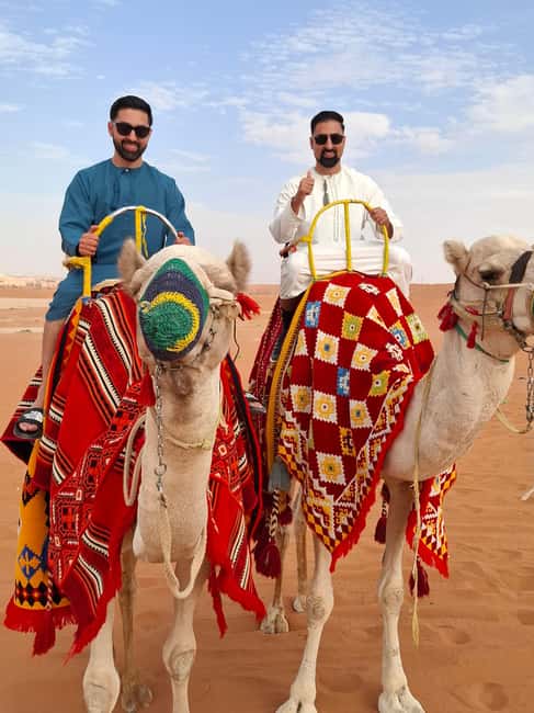Riyadh: Desert Sand Dunes (VIT-Qude bike + Camel Ride) - Heritage village and the camp stop