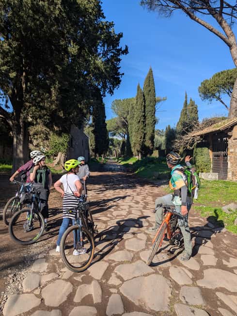 Rome: Appian Way, Aqueducts, & Catacombs E-Bike Guided Tour - The Circus of Maxentius and Cecilia Metella
