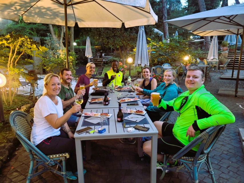 Rome: Appian Way & Catacomb Sunset E-bike Tour with Aperitif - How difficult is the e-bike route?