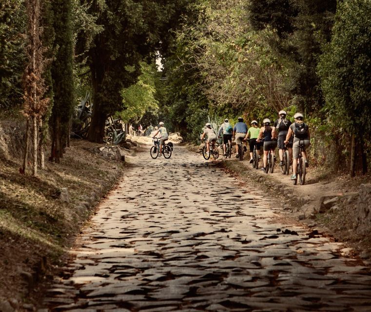 Rome: Appian Way, Catacombs, & Roman Aqueducts E-bike Tour - Key things to know before booking