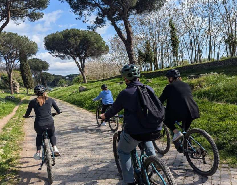 Rome: Appian Way E-Bike tour & Ancient Underground Labyrinth - Why the Appian Way works so well by e-bike
