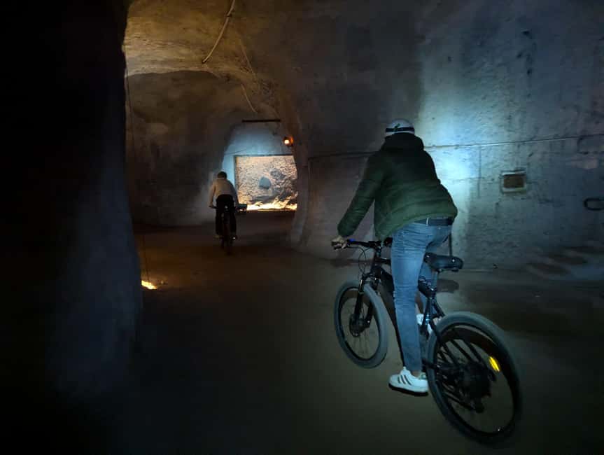 Rome: Appian Way E-Bike tour & Ancient Underground Labyrinth - What the $86 price includes