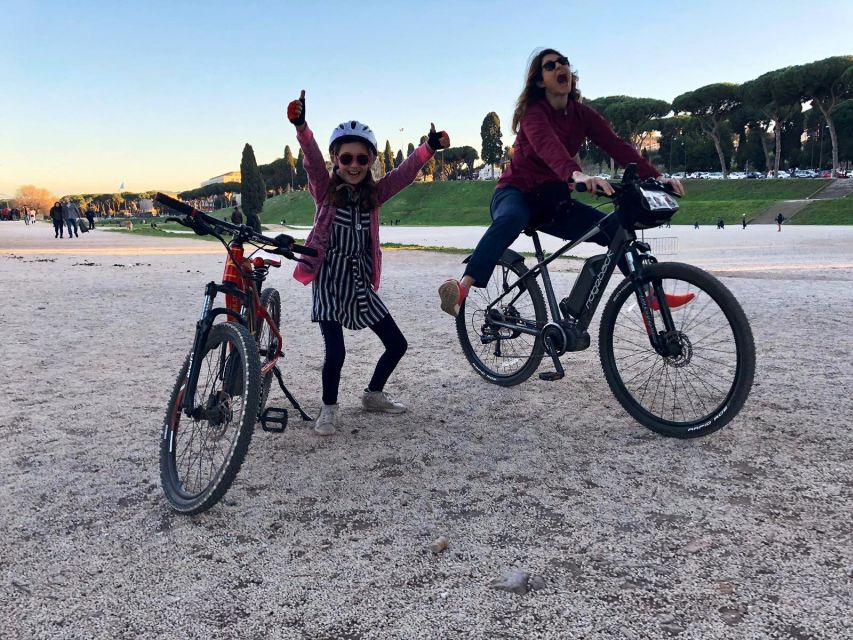 Rome: Appian Way E-Bike Tour Catacombs, Aqueducts & Picnic - The Aqueducts Park by electric bicycle