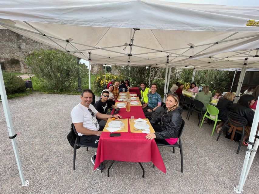 Rome: Appian Way Guided Tour on E-Bike with italian Aperitif - Torre Fiscale Park and the farmhouse aperitif