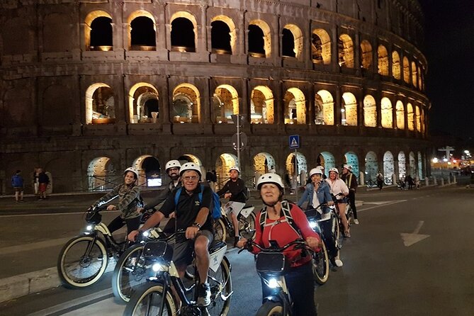 Rome by Night E-Bike Tour with Pizza Option - Key things to know before you ride