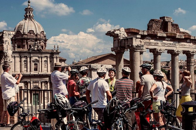 Rome City Small Group Bike Tour with quality Cannondale EBike - The Jewish Quarter and Teatro di Marcello