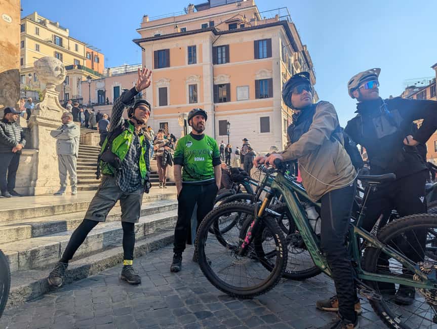 Rome E-Bike Highlights Tour & Tasting in Secret Cave - Key points at a glance