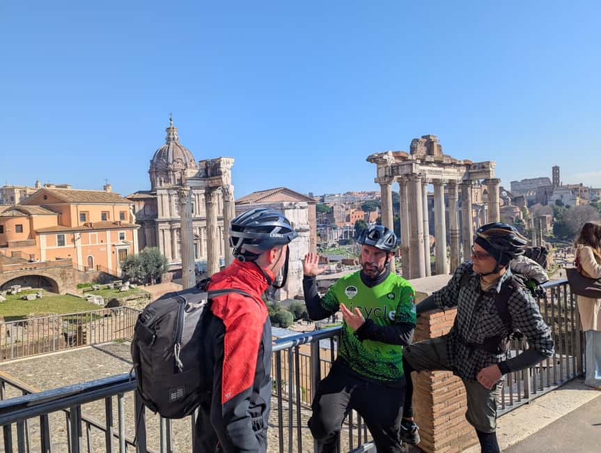 Rome E-Bike Highlights Tour & Tasting in Secret Cave - Why the e-bike is a smart way to see Rome
