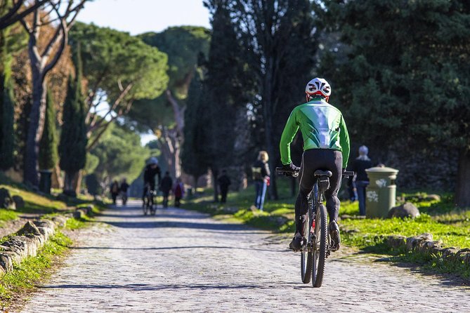 Rome E-Bike Small Group Tour of the Appian Way with Private Option - Riding the original Appian Way
