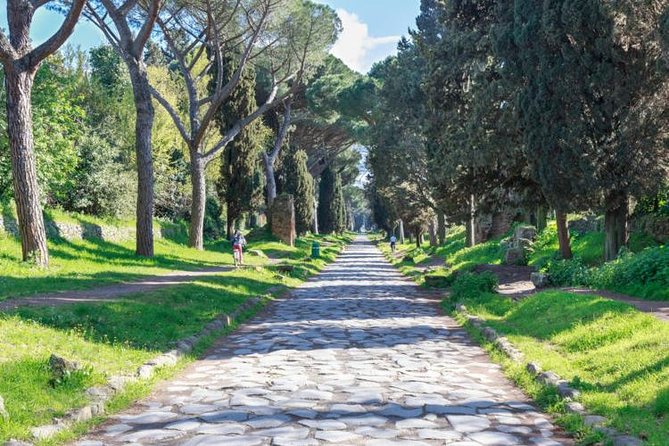 Rome E-Bike Small Group Tour of the Appian Way with Private Option - Churches, catacombs, and what the tour does not include