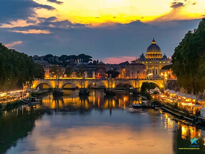 Rome: E-Bike Sunset Tour with Pizza Option - What the guides add to the ride