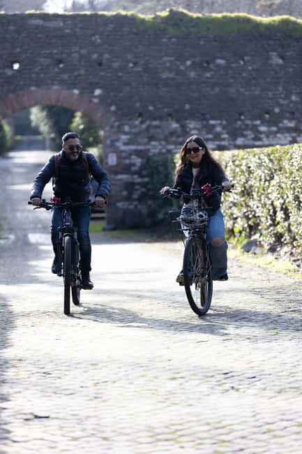 Rome: E-Bike Tour of Appia Antica, Aqueducts, and Caffarella - The Church of Domine Quo Vadis and the catacombs