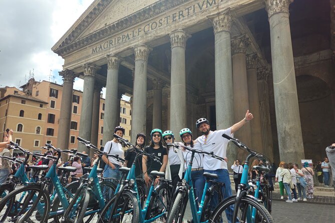 Rome E-Bike Tour with a local! Top Attractions & Hidden Gems - Roman Forum and Colosseum without the long walking approach