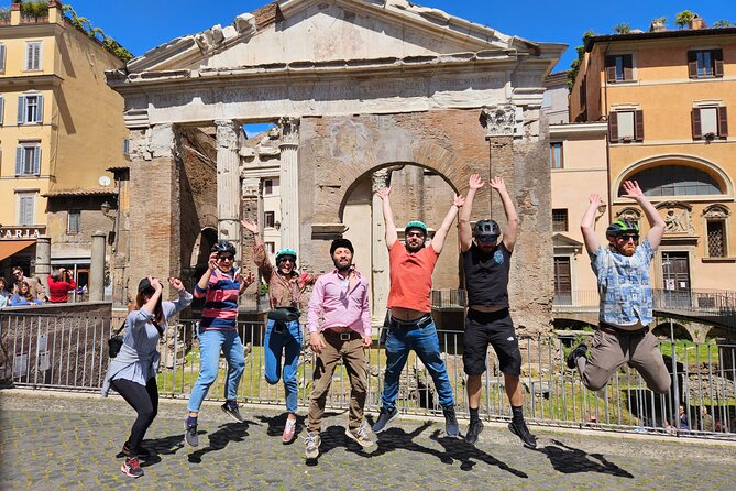 Rome E-Bike Tour with a local! Top Attractions & Hidden Gems - The Marcus Aurelius Column and the ride back