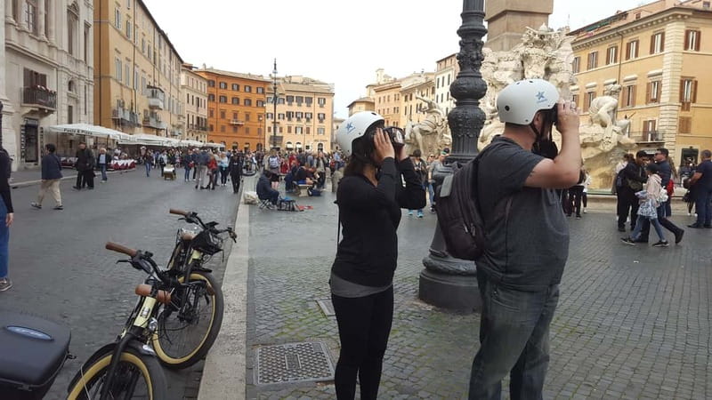 Rome: Early Morning E-Bike Tour - Piazza Venezia and Trajan Forum