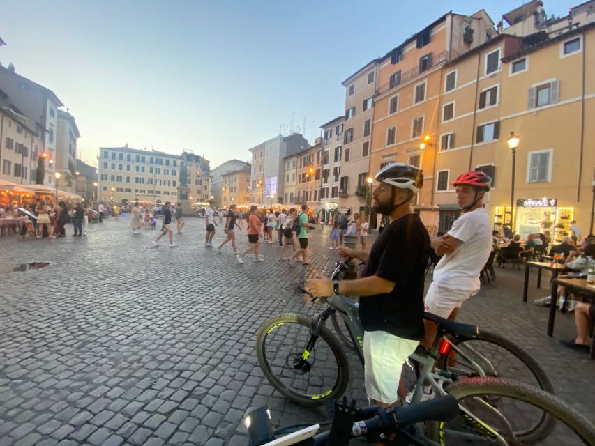 Rome: Guided eBike Evening Tour with italian Aperitif - Through Trastevere to Santa Maria