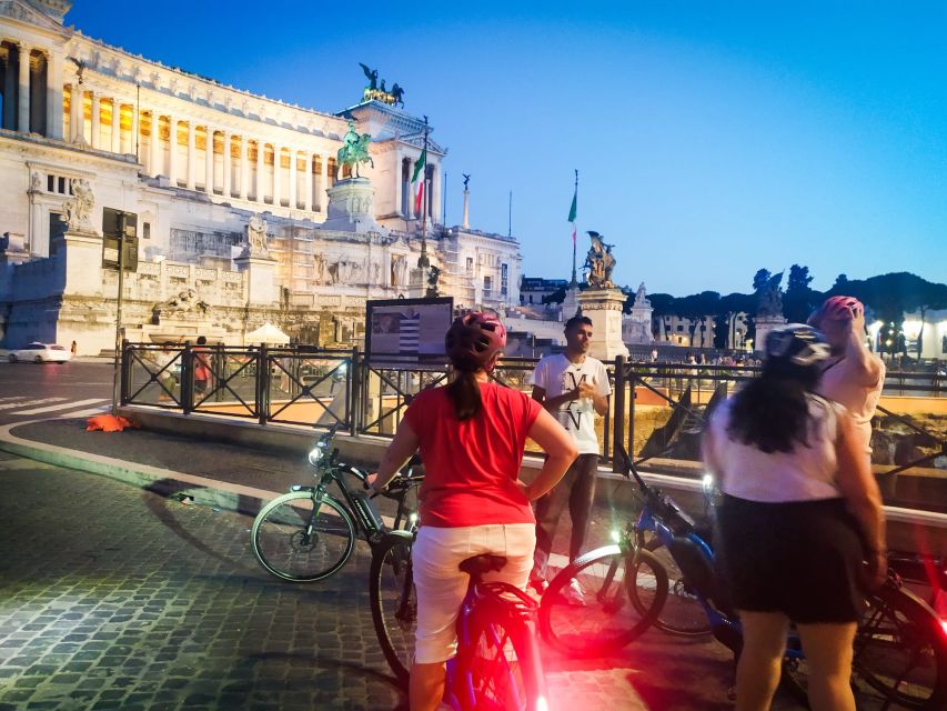 Rome :guided night e-bike tour with typical ice-cream - Why an e-bike is a smart way to see Rome at night