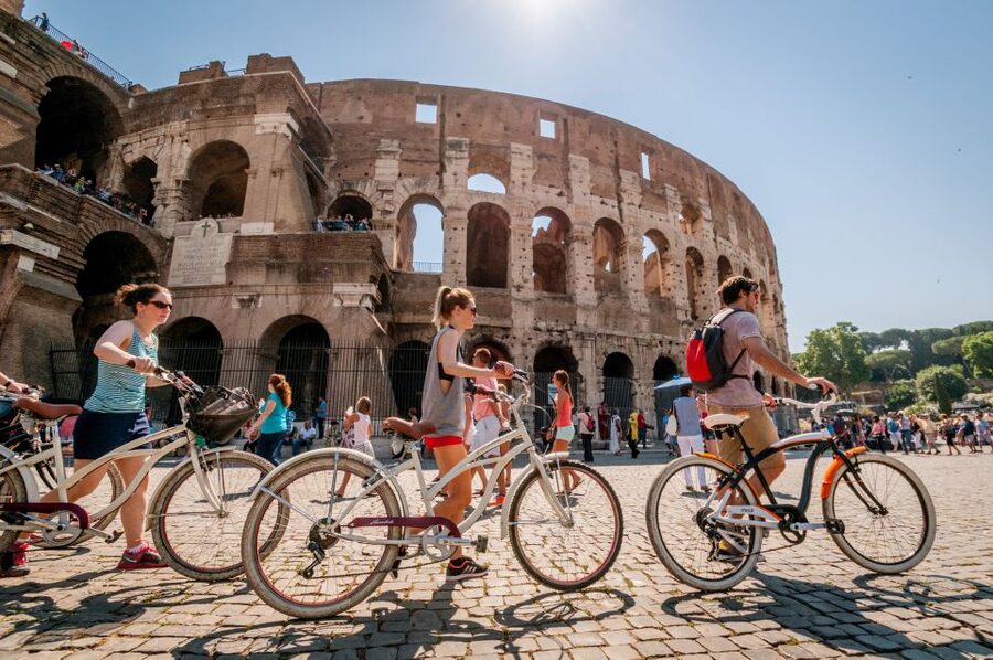 Rome: Standard or E-Bike Highlights Guided Tour - The Colosseum and Arch of Constantine