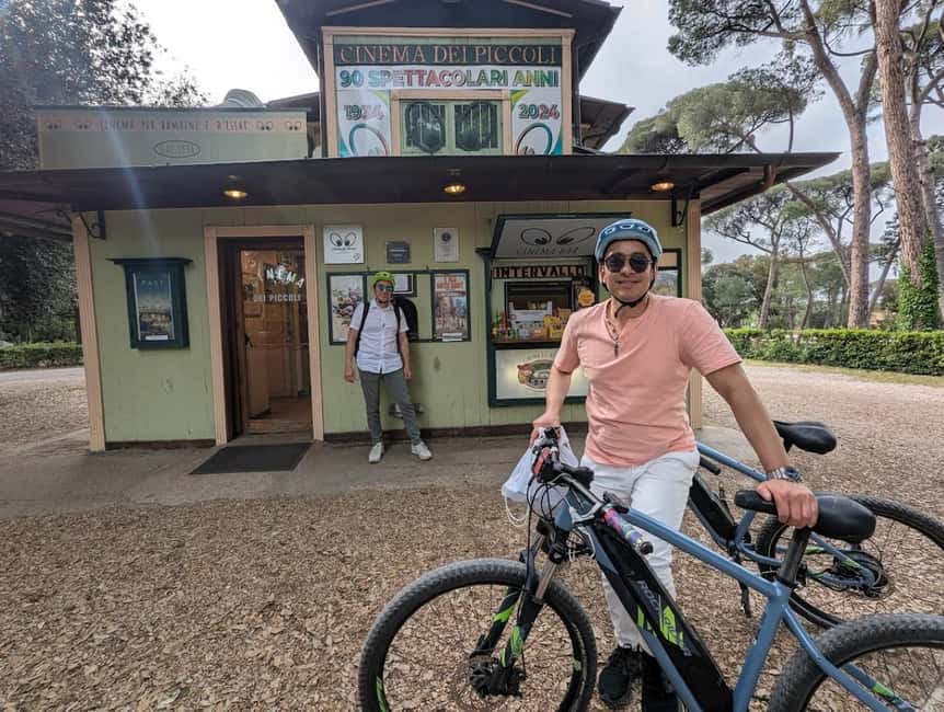 Rome: Villa Borghese E-Bike Tour (Small Group or Private) - Piazza di Siena and the Borghese Gallery area