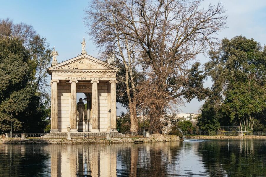 Rome: Villa Borghese, Villa Ada, and Coppedè E-Bike Tour - Villa Borghese by electric bike